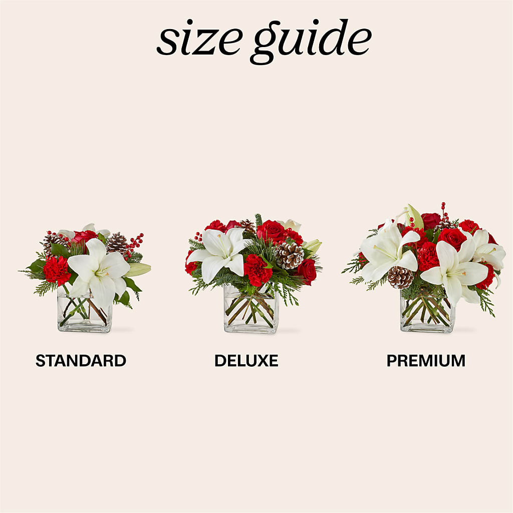 Glistening Icicles Bouquet – The Love Bug Flowers, Timmins ON