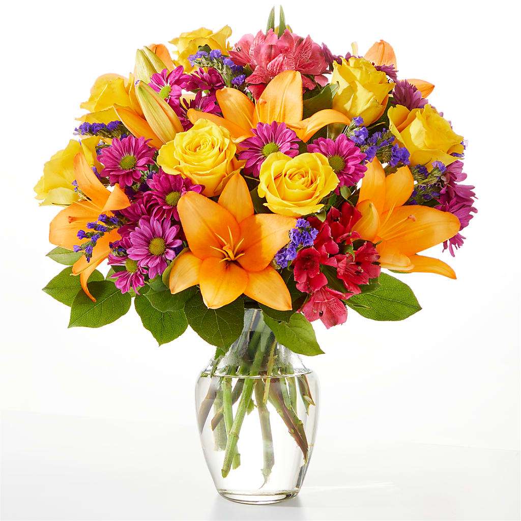 Colorful Visions Bouquet – The Love Bug Flowers, Timmins ON