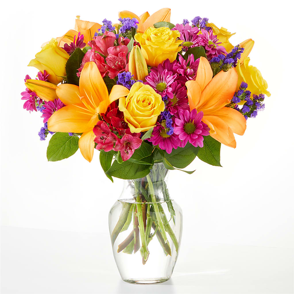 Colorful Visions Bouquet – The Love Bug Flowers, Timmins ON