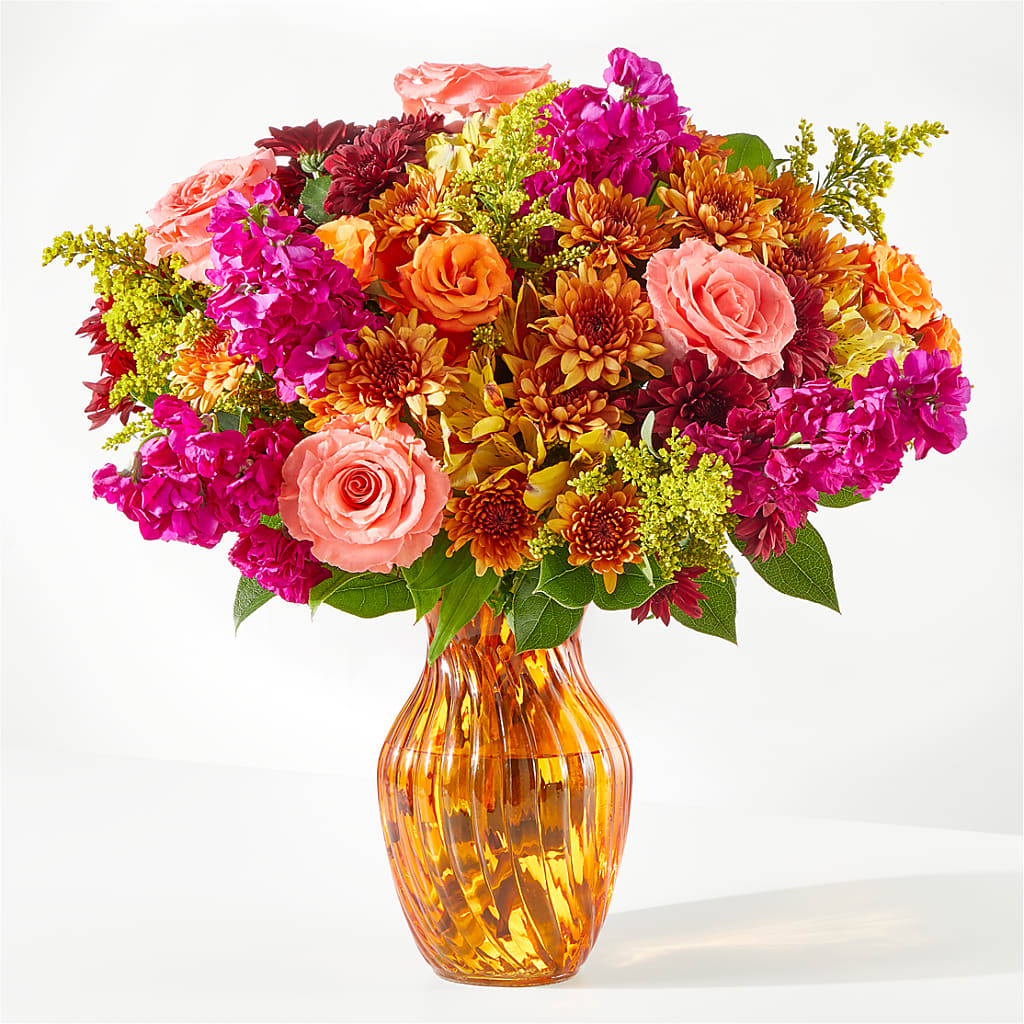 Amber Muse Bouquet – The Love Bug Flowers, Timmins ON
