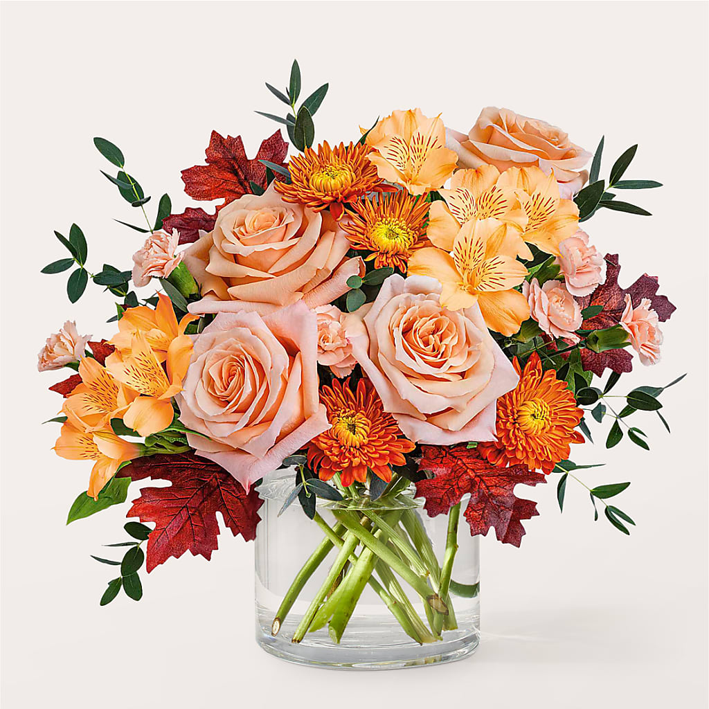 Spiced Latte Bouquet – The Love Bug Flowers, Timmins ON