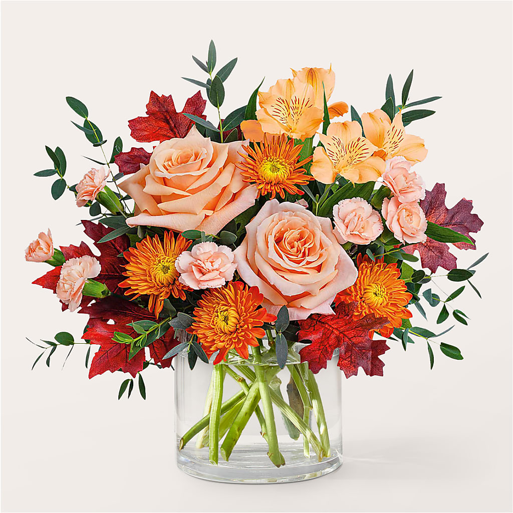 Spiced Latte Bouquet – The Love Bug Flowers, Timmins ON