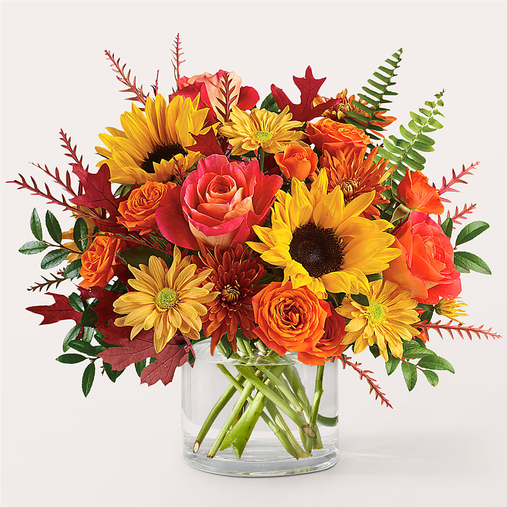 Fall Campfire Bouquet – The Love Bug Flowers, Timmins ON