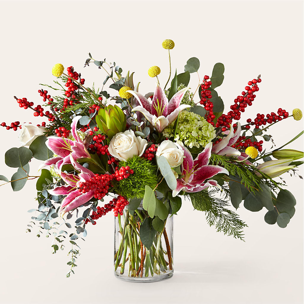 Berry & Bright Bouquet – The Love Bug Flowers, Timmins ON