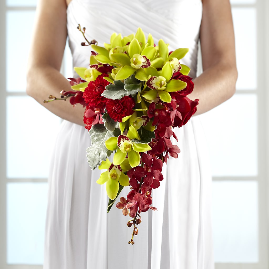 Elegant Orchid Bouquet – The Love Bug Flowers, Timmins ON