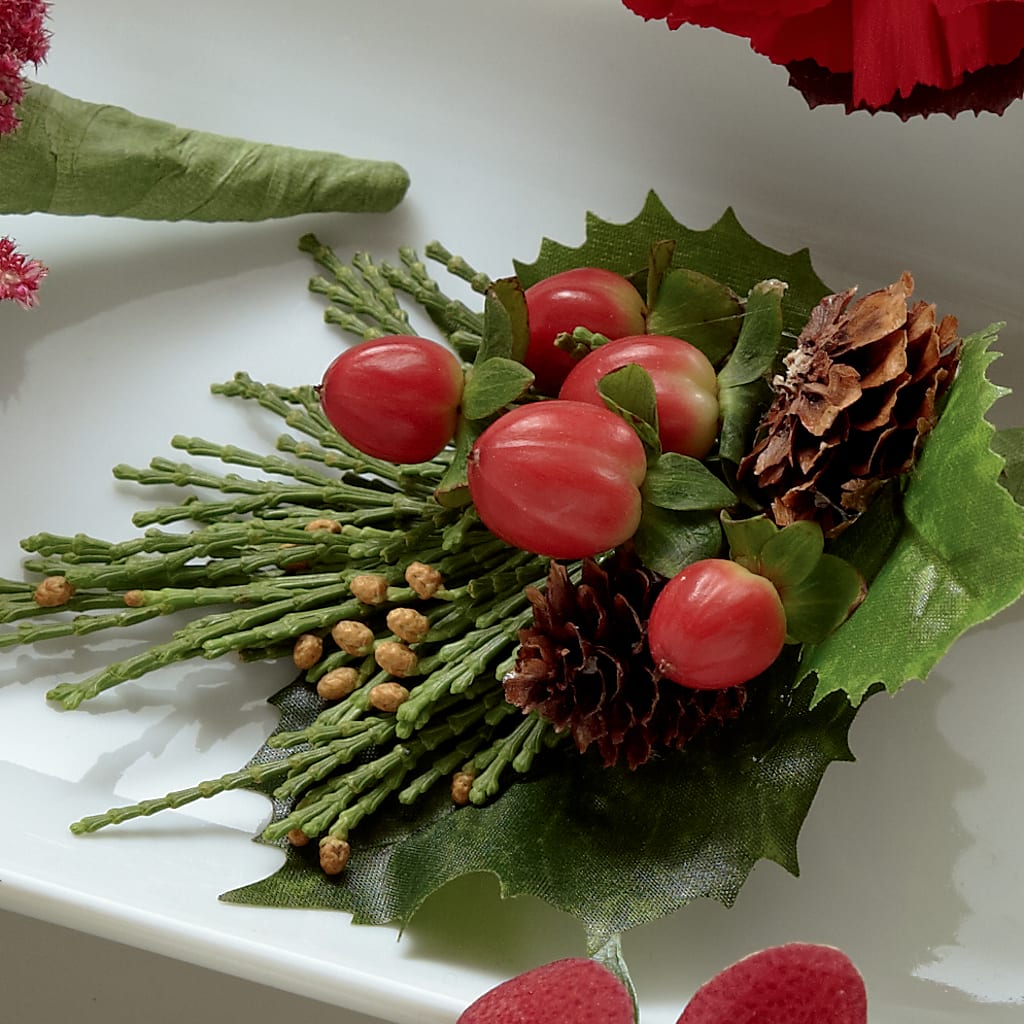 Red Berry Boutonniere – The Love Bug Flowers, Timmins ON
