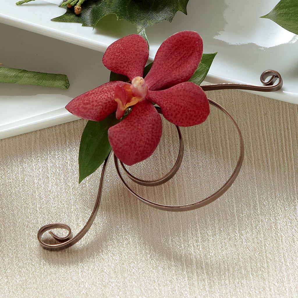 Red Mokara Boutonniere – The Love Bug Flowers, Timmins ON