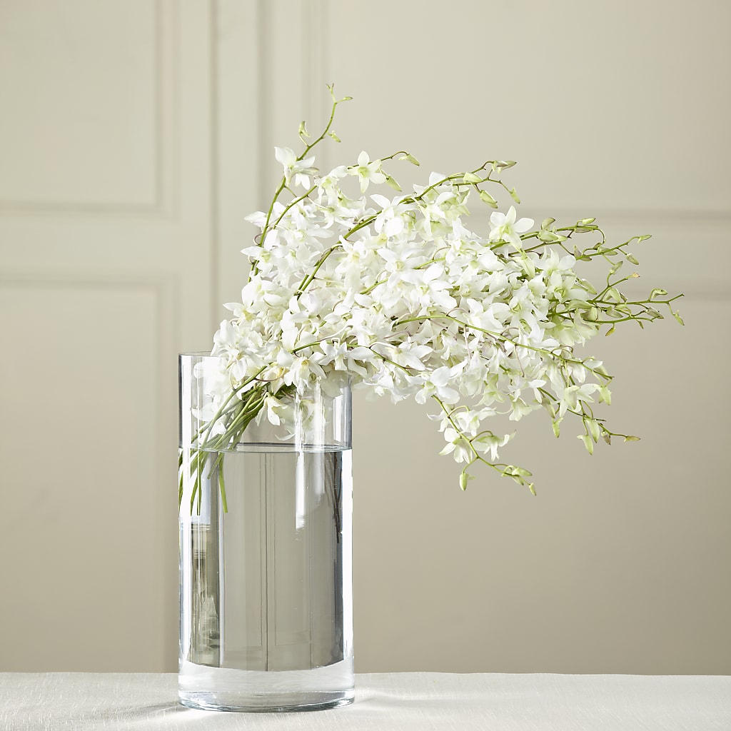 White Dendrobium Bouquet – The Love Bug Flowers, Timmins ON