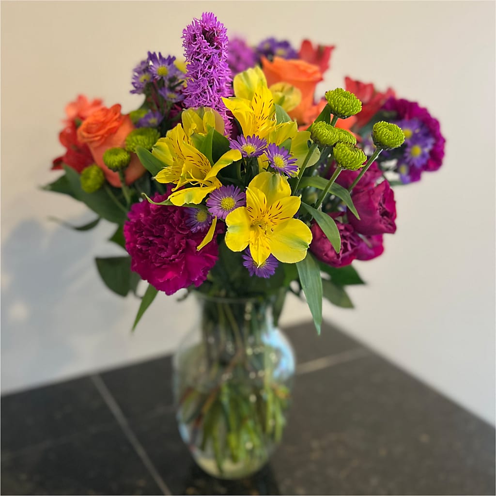 Bold & Bright – A Florist Original –  The Love Bug Flowers, Timmins ON