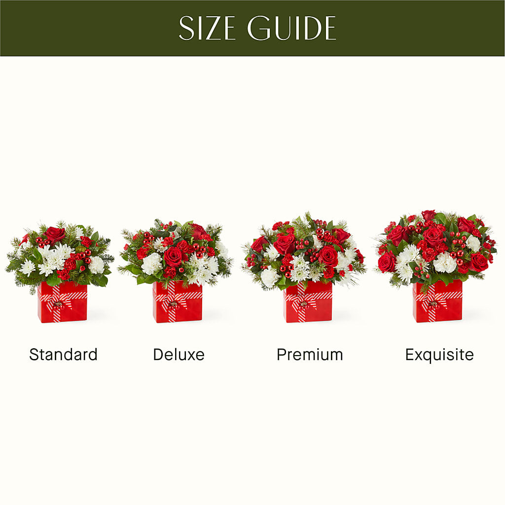 Presents Under the Tree Bouquet –  The Love Bug Flowers, Timmins ON