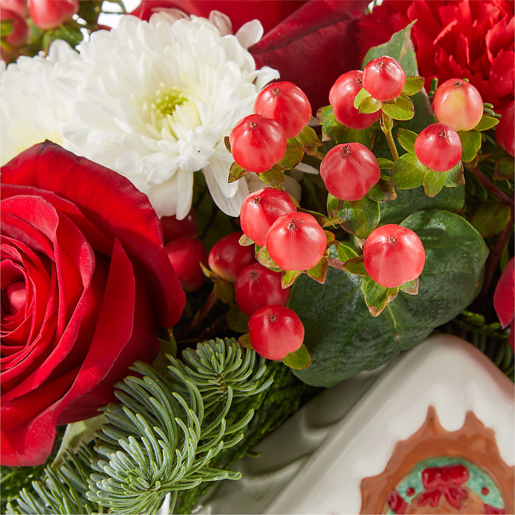 Gingerbread Bakery Bouquet –  The Love Bug Flowers, Timmins ON