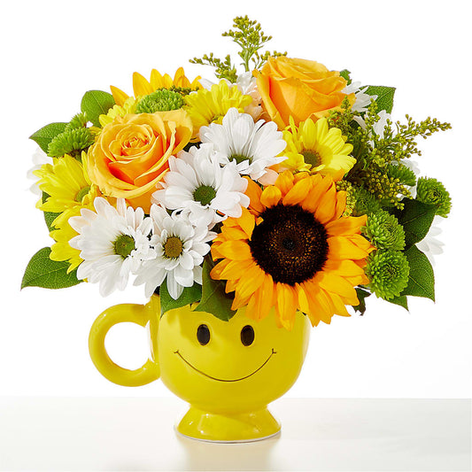 Be Happy Bouquet –  The Love Bug Flowers, Timmins ON