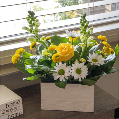 Sun Salutation Box Bouquet –  The Love Bug Flowers, Timmins ON