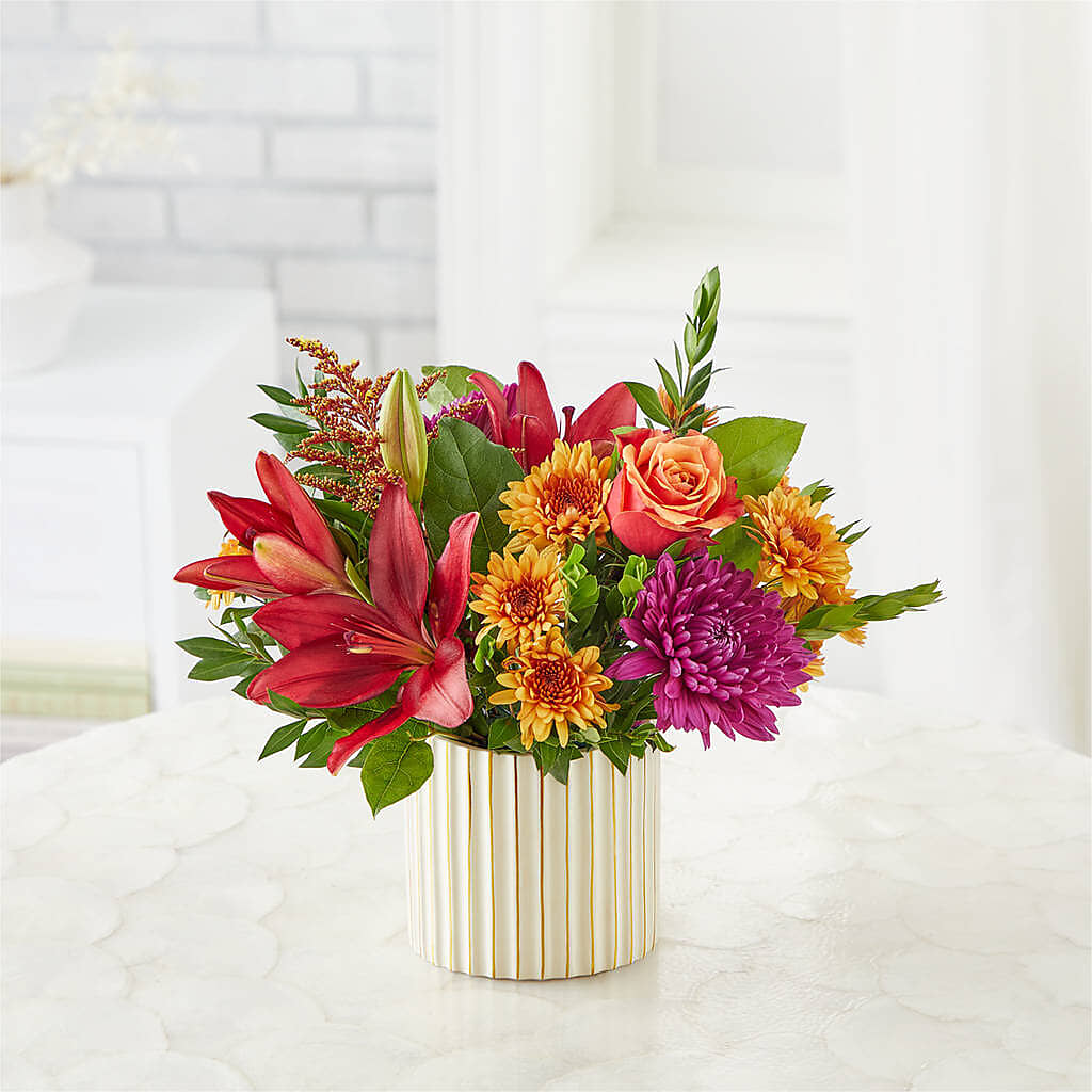 Burgundy Landscape Bouquet –  The Love Bug Flowers, Timmins ON