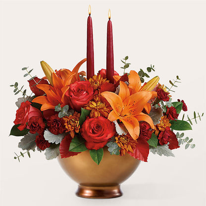 Fruits of Fall Centerpiece –  The Love Bug Flowers, Timmins ON