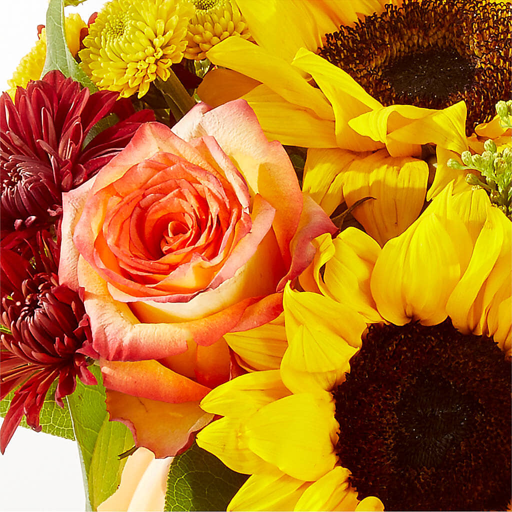 Golden Gourd Pumpkin Bouquet –  The Love Bug Flowers, Timmins ON