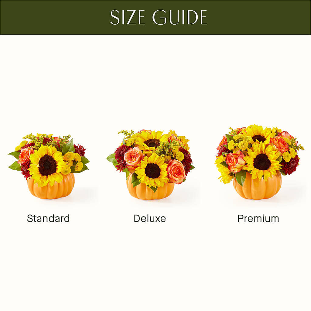 Golden Gourd Pumpkin Bouquet –  The Love Bug Flowers, Timmins ON