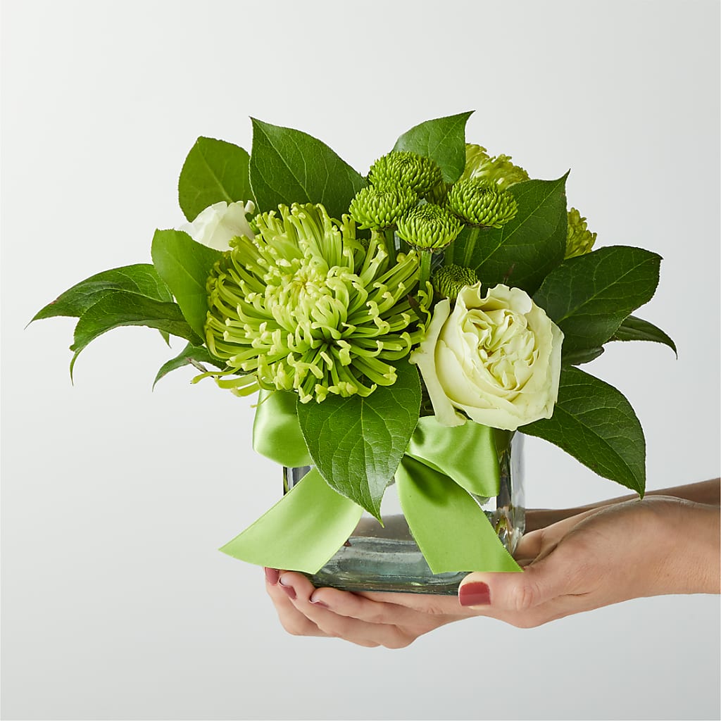 Emerald Forest Bouquet –  The Love Bug Flowers, Timmins ON