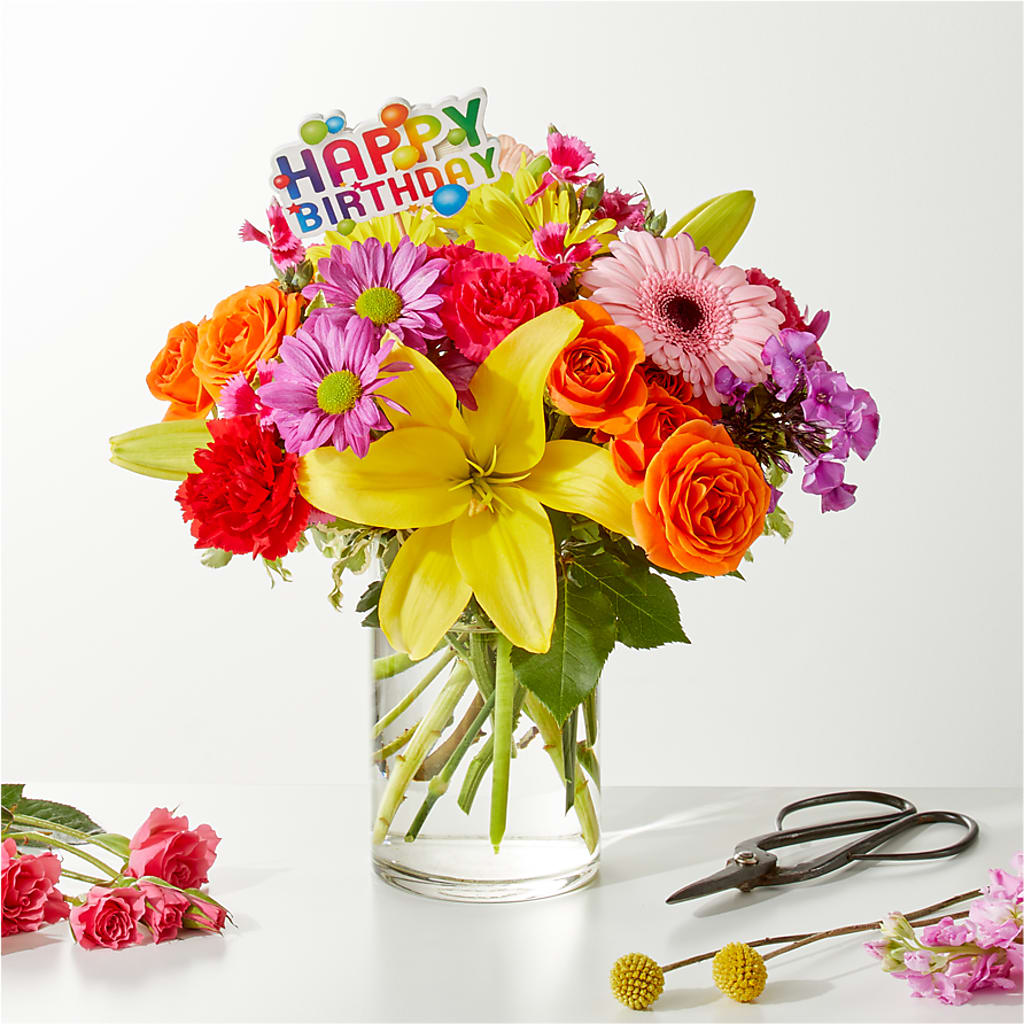 Cue the Confetti - A Florist Original –  The Love Bug Flowers, Timmins ON