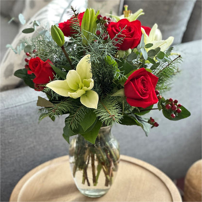Glittering Lights Bouquet –  The Love Bug Flowers, Timmins ON