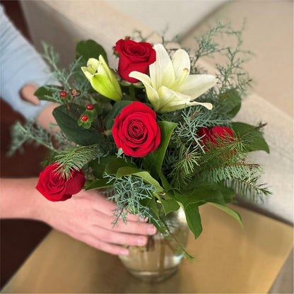 Glittering Lights Bouquet –  The Love Bug Flowers, Timmins ON