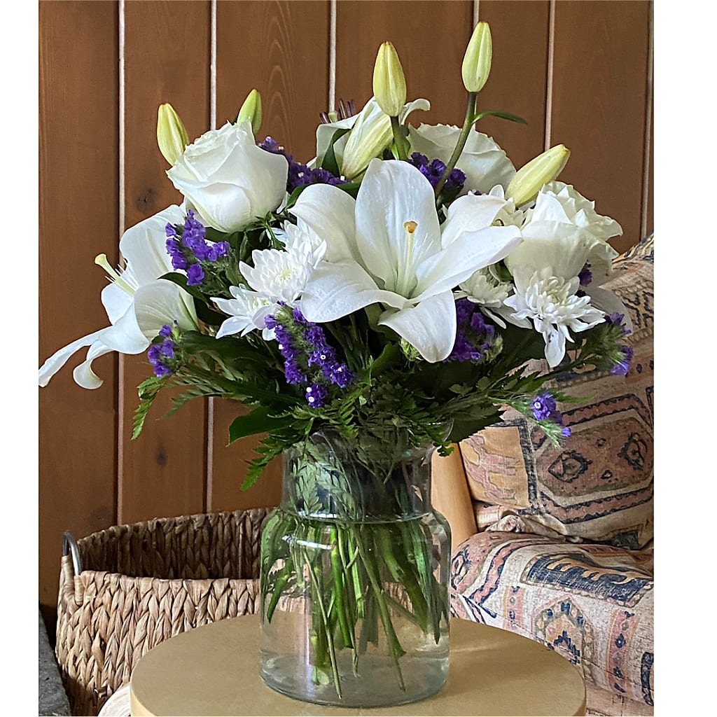 Beyond Blue Bouquet –  The Love Bug Flowers, Timmins ON