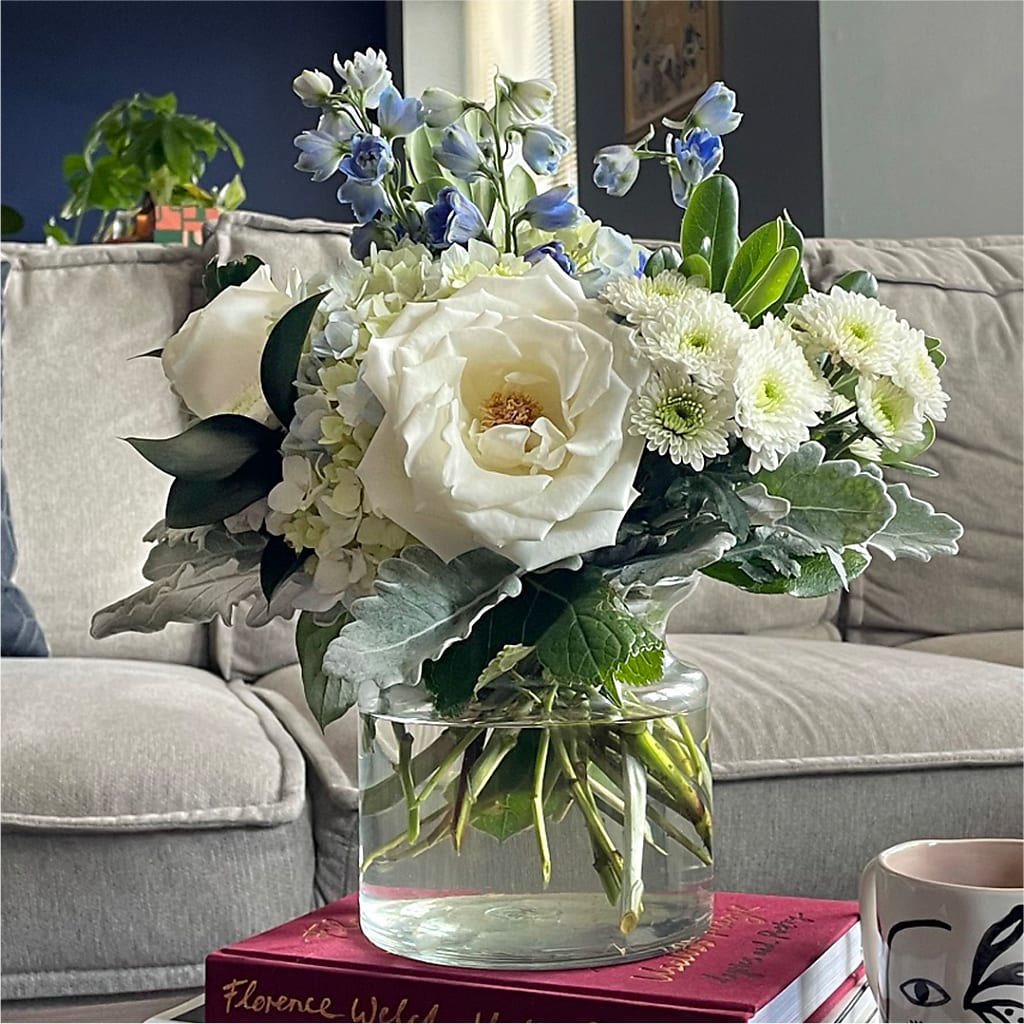 Clear Skies Bouquet –  The Love Bug Flowers, Timmins ON