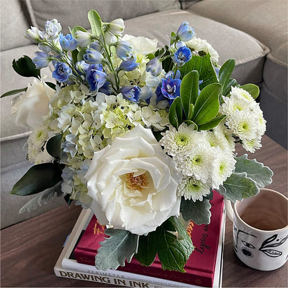 Clear Skies Bouquet –  The Love Bug Flowers, Timmins ON