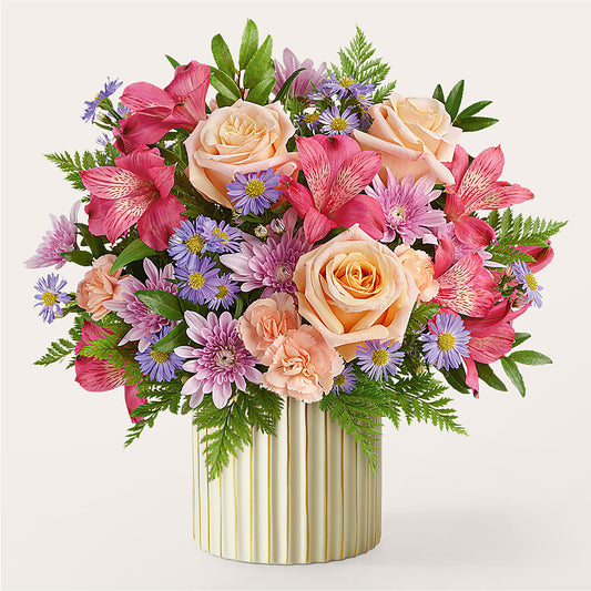 Sunset Serenade Bouquet –  The Love Bug Flowers, Timmins ON