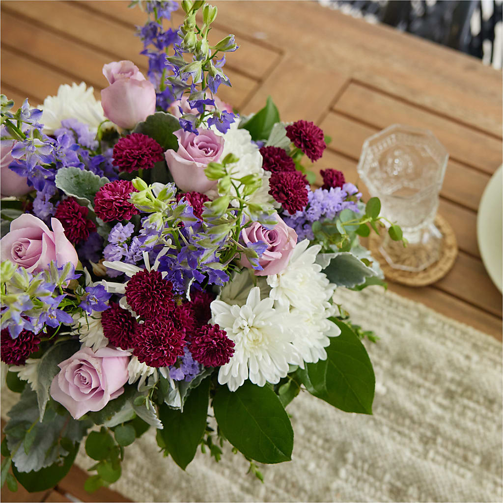 Violet Frost Bouquet –  The Love Bug Flowers, Timmins ON