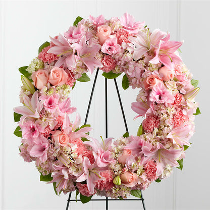 Loving Remembrance Wreath –  The Love Bug Flowers, Timmins ON
