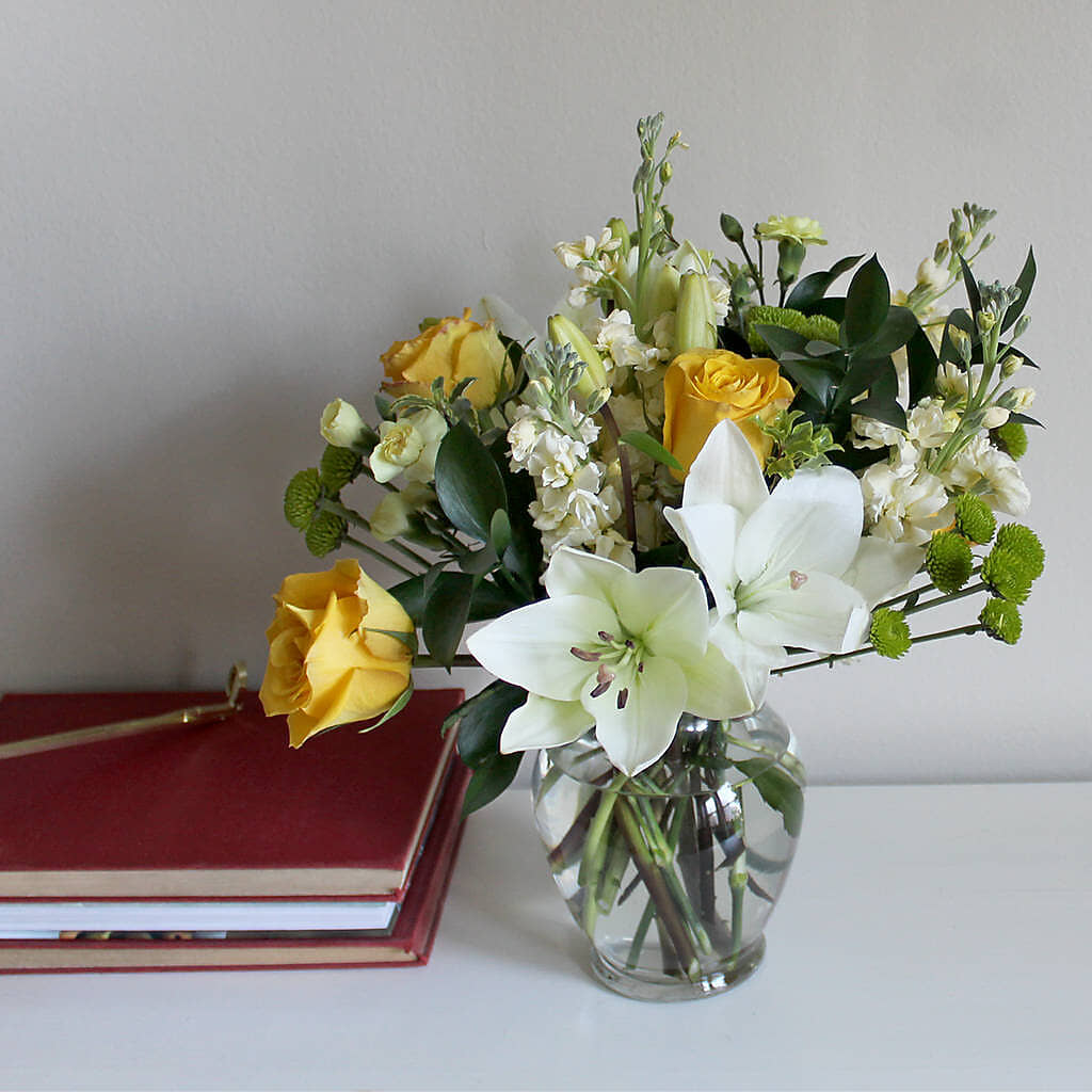 Hope & Serenity Bouquet –  The Love Bug Flowers, Timmins ON