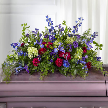 Always Treasured Casket Spray –  The Love Bug Flowers, Timmins ON