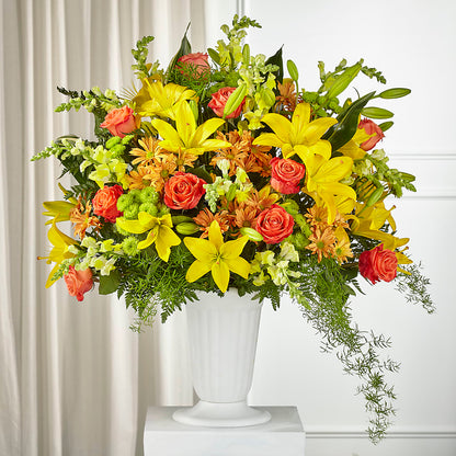Fall Sentiments Arrangement –  The Love Bug Flowers, Timmins ON