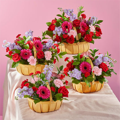 Pink Picnic Basket –  The Love Bug Flowers, Timmins ON