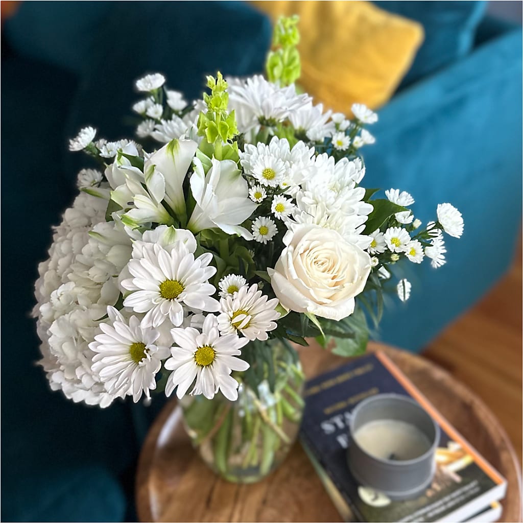 Classic Ivory – A Florist Original –  The Love Bug Flowers, Timmins ON