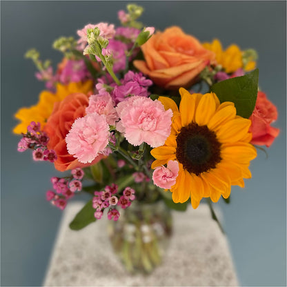 Yellow Brick Road Bouquet –  The Love Bug Flowers, Timmins ON