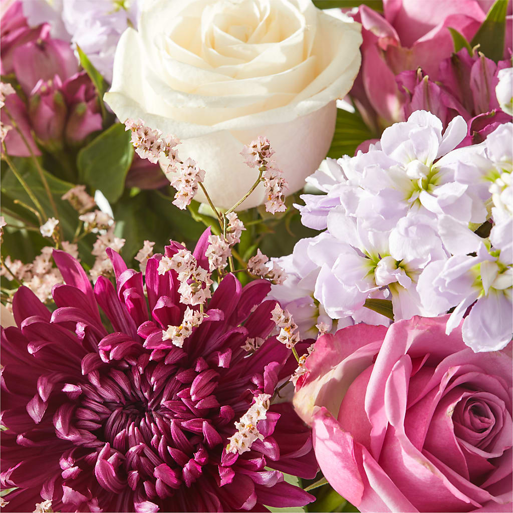 Amethyst Dreams Bouquet –  The Love Bug Flowers, Timmins ON