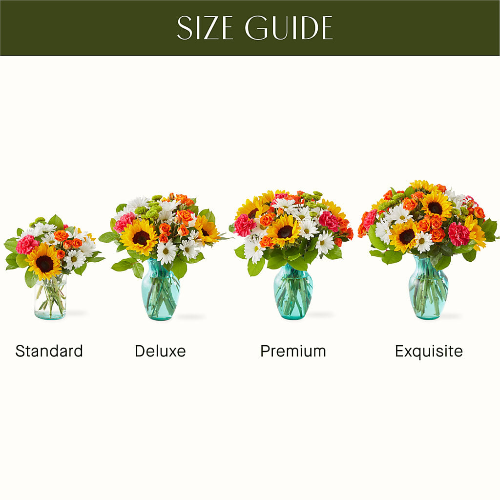 Sun-drenched Blooms Bouquet –  The Love Bug Flowers, Timmins ON