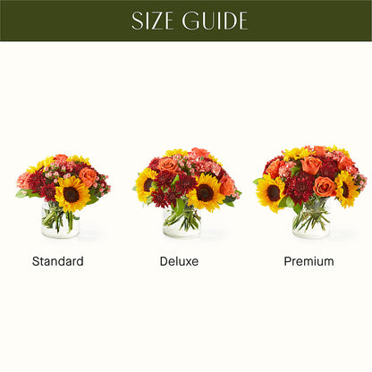 September Sunset Bouquet –  The Love Bug Flowers, Timmins ON