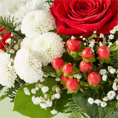 Chance of Flurries Bouquet –  The Love Bug Flowers, Timmins ON