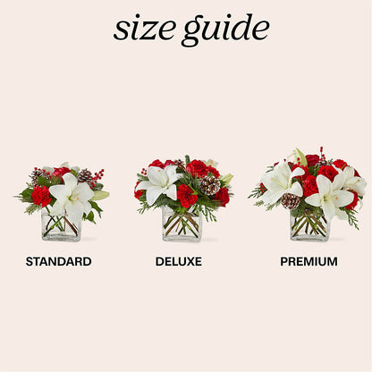 Glistening Icicles Bouquet –  The Love Bug Flowers, Timmins ON