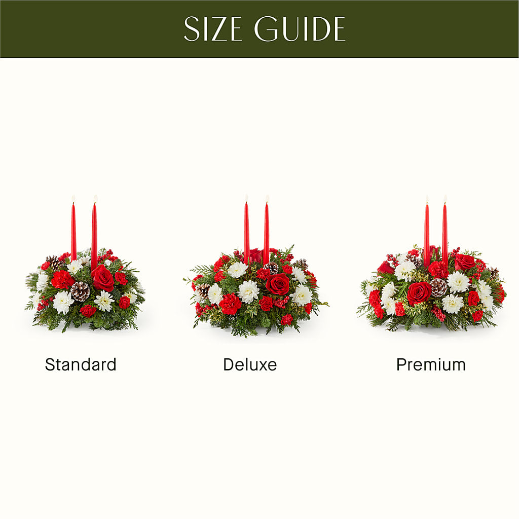 Holiday Soiree Centerpiece –  The Love Bug Flowers, Timmins ON