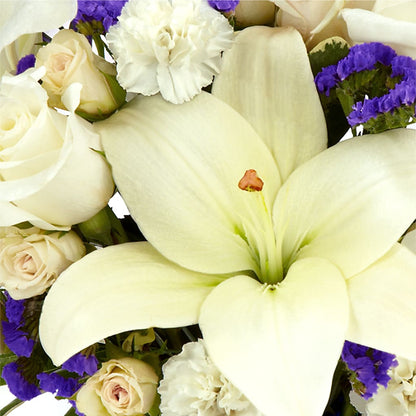 Sapphire Rush Bouquet –  The Love Bug Flowers, Timmins ON