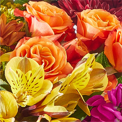 Amber Muse Bouquet –  The Love Bug Flowers, Timmins ON