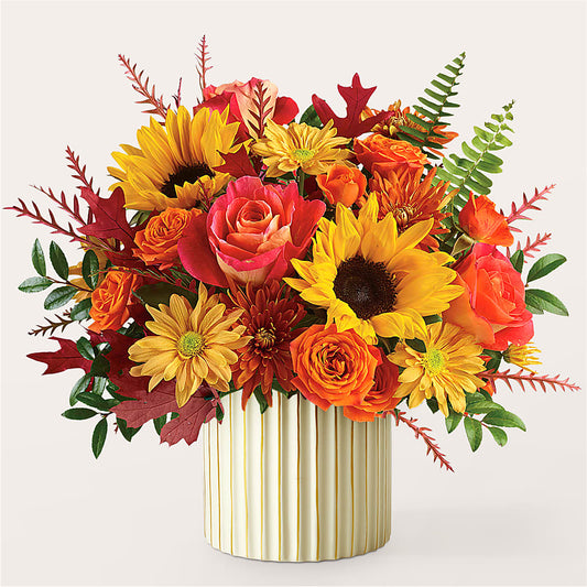 Fall Campfire Bouquet –  The Love Bug Flowers, Timmins ON