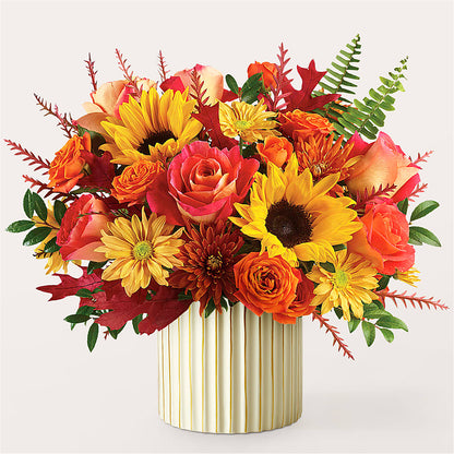 Fall Campfire Bouquet –  The Love Bug Flowers, Timmins ON