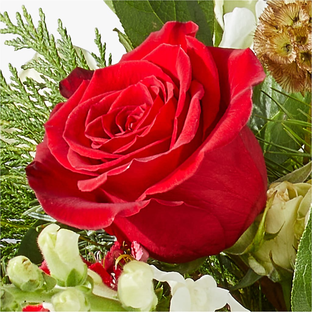 Deck the Halls Bouquet –  The Love Bug Flowers, Timmins ON
