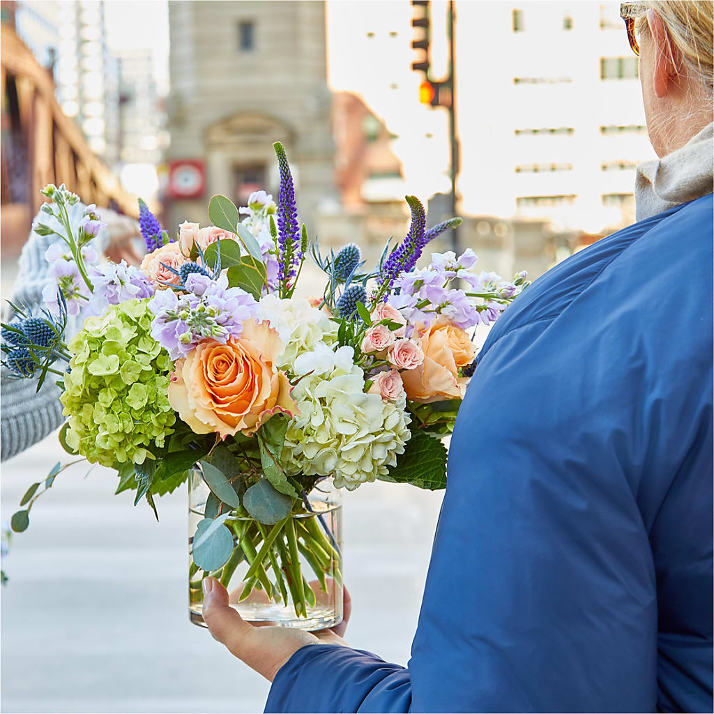 Porch Swing Bouquet –  The Love Bug Flowers, Timmins ON