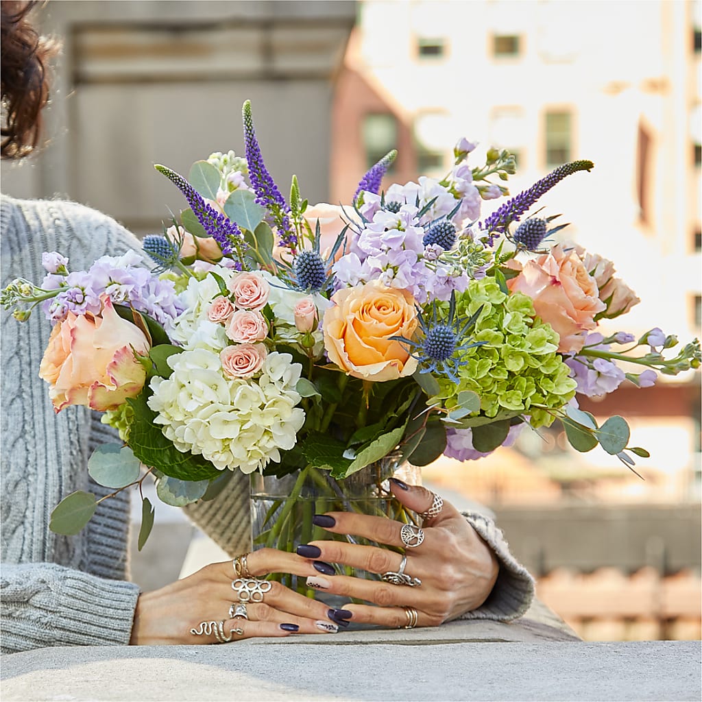 Porch Swing Bouquet –  The Love Bug Flowers, Timmins ON